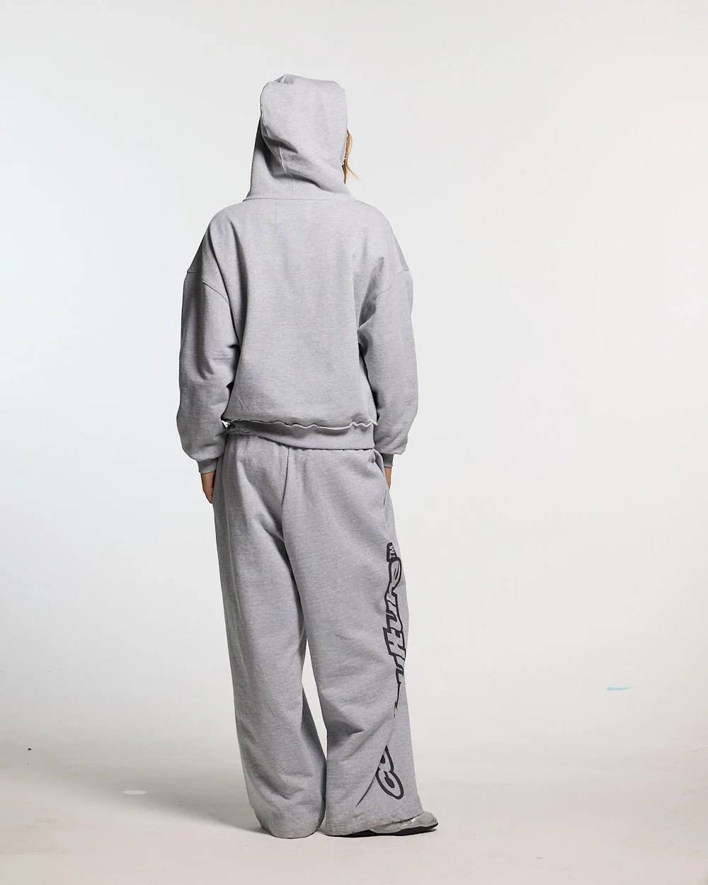 DAILY SET SWEATPANT GREY MELANGE - Image 8