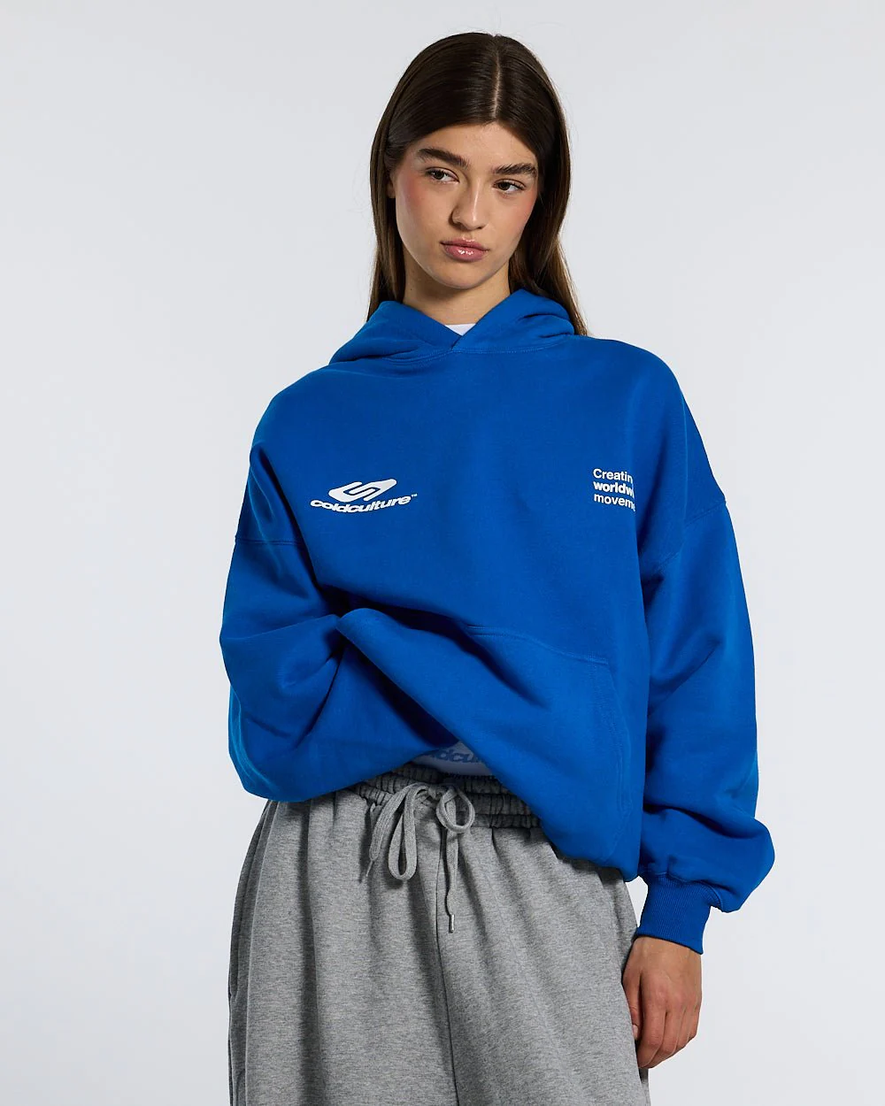 DEFENSE HOODIE ELECTRIC BLUE - Image 6