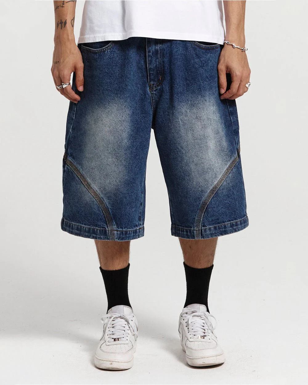 DESTINATION SHORTS BLUE DENIM - Image 3
