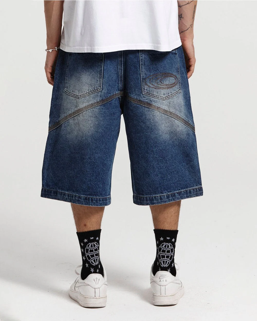 DESTINATION SHORTS BLUE DENIM - Image 4