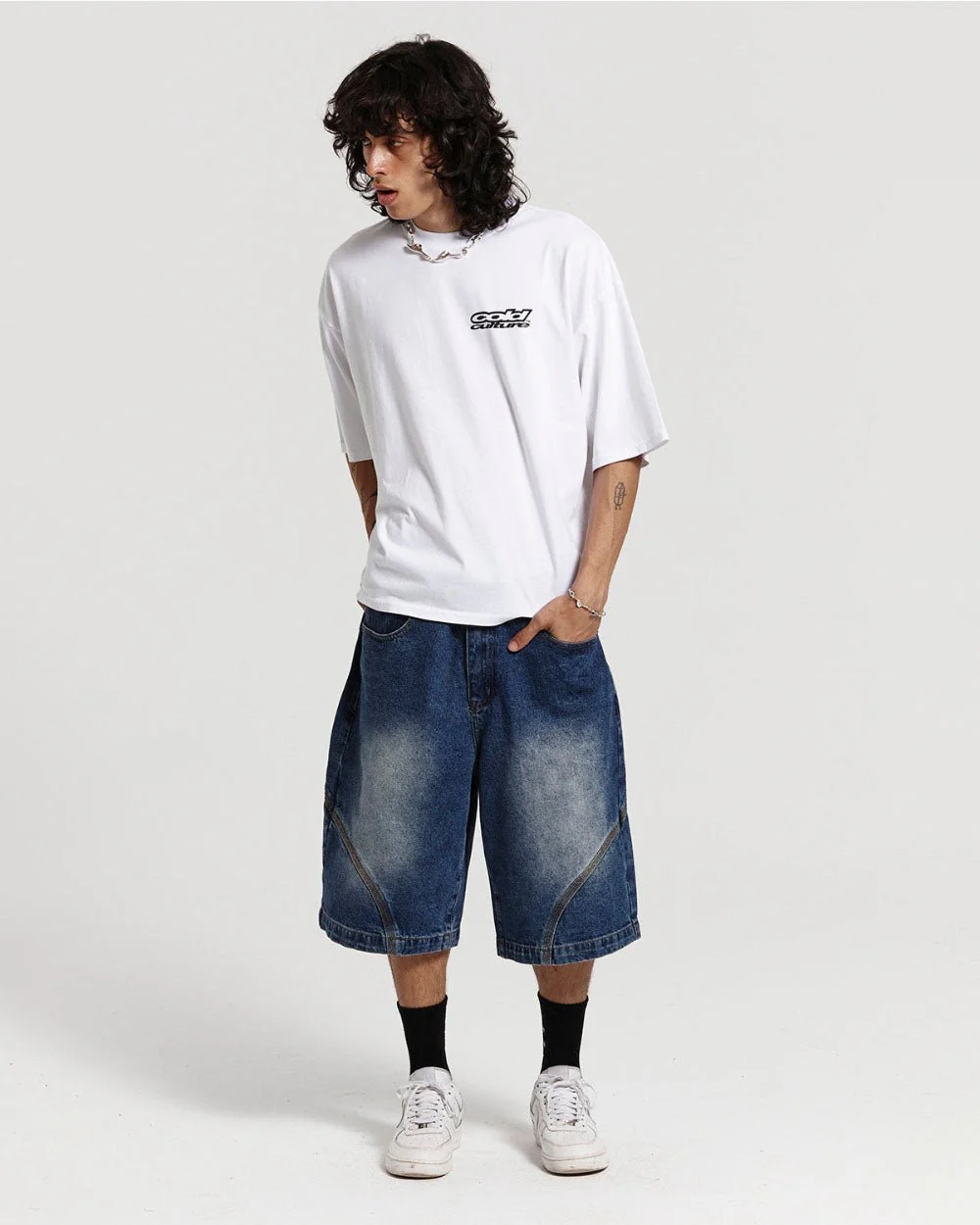 DESTINATION SHORTS BLUE DENIM - Image 5