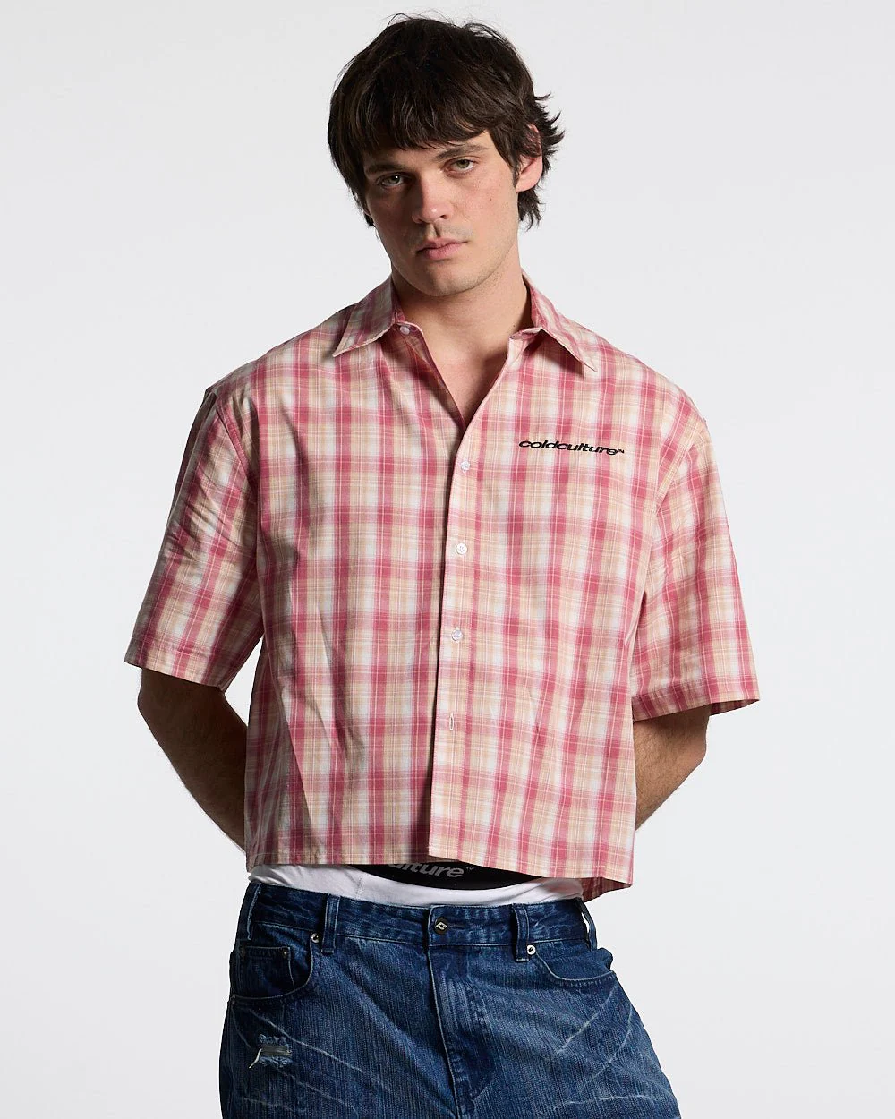 DISTORTED CHECK SHIRT - Image 2
