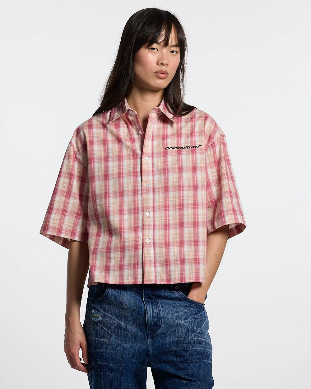 DISTORTED CHECK SHIRT - Image 5