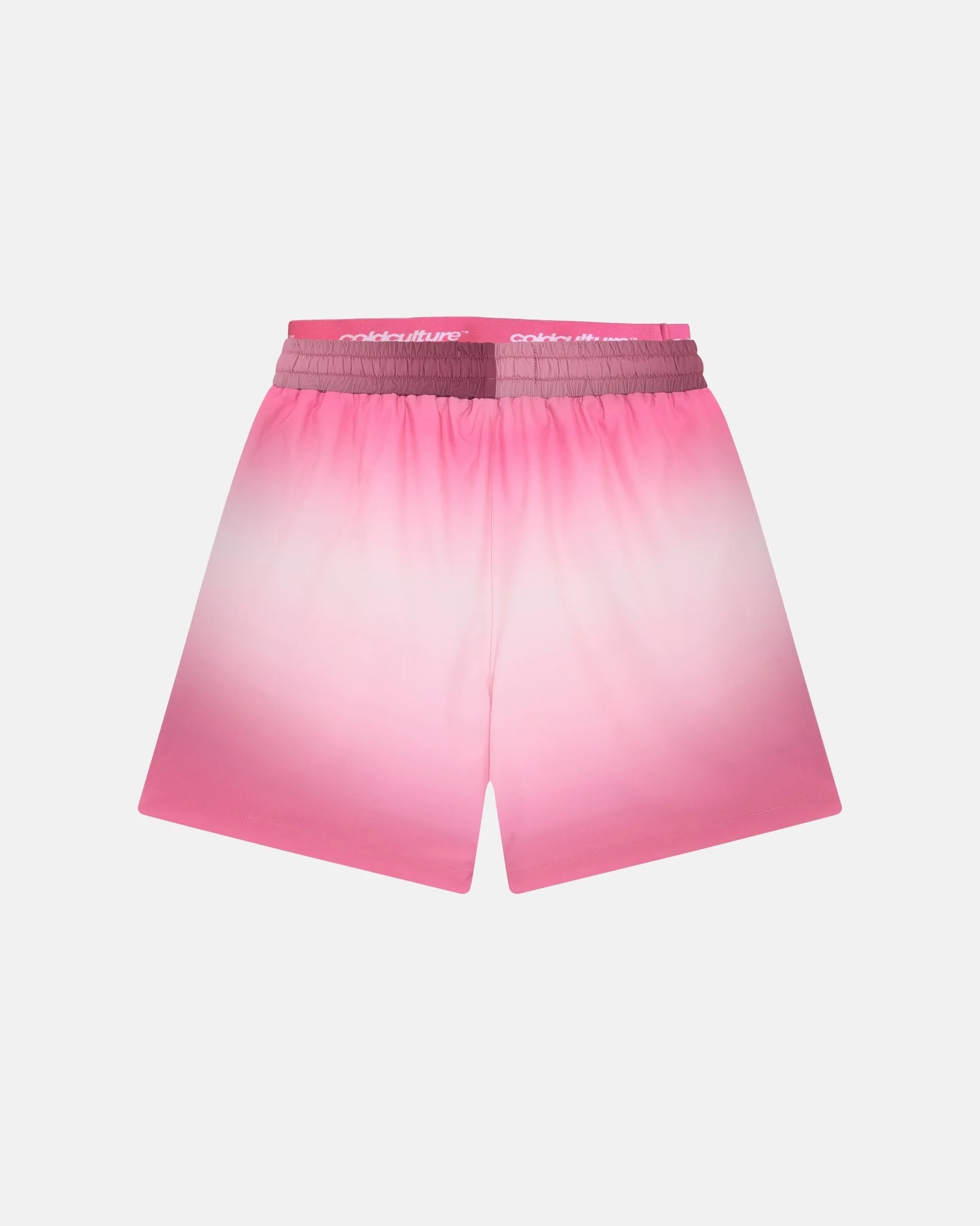 DOUBLE WAIST SWIM SHORTS GRADIENT PINK - Image 2