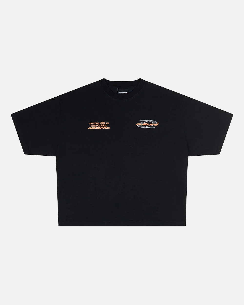DYNAMIC TEE BLACK AND ORANGE - Image 3