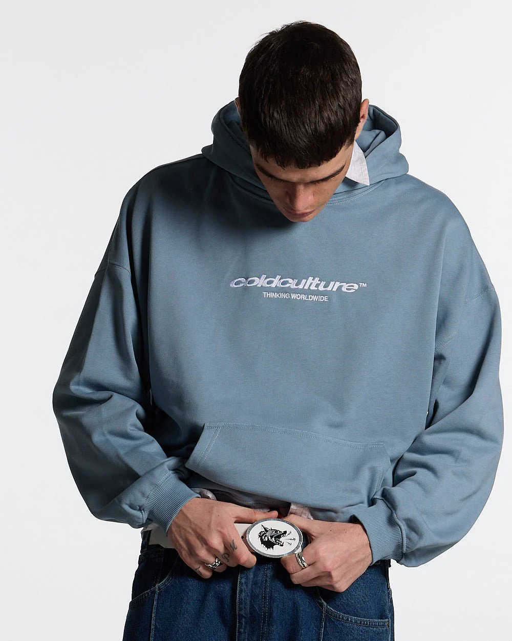 ESSENTIAL HOODIE WINDWARD BLUE - Image 2