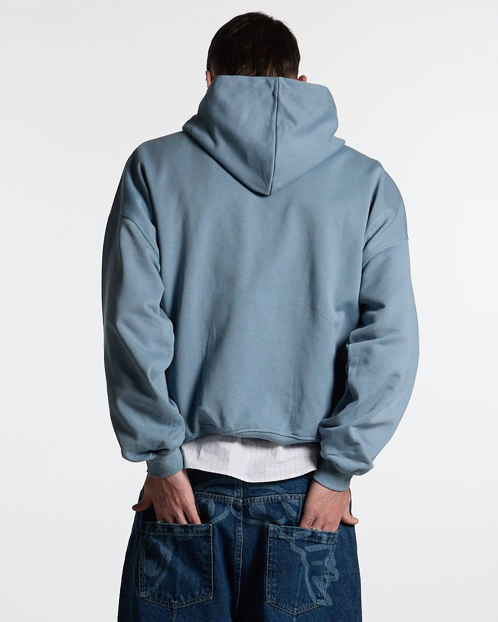 ESSENTIAL HOODIE WINDWARD BLUE - Image 4