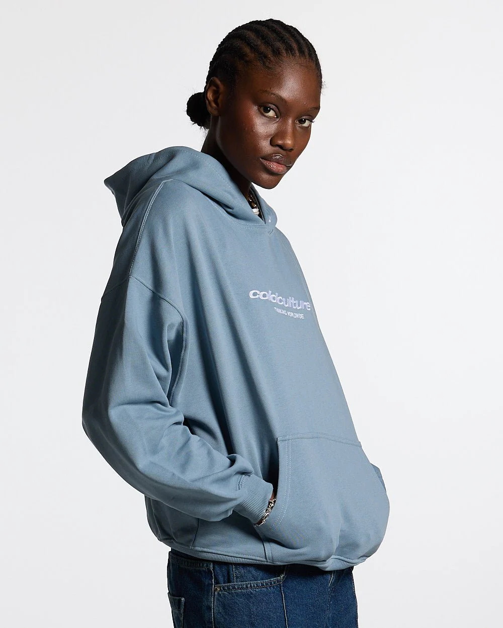 ESSENTIAL HOODIE WINDWARD BLUE - Image 5
