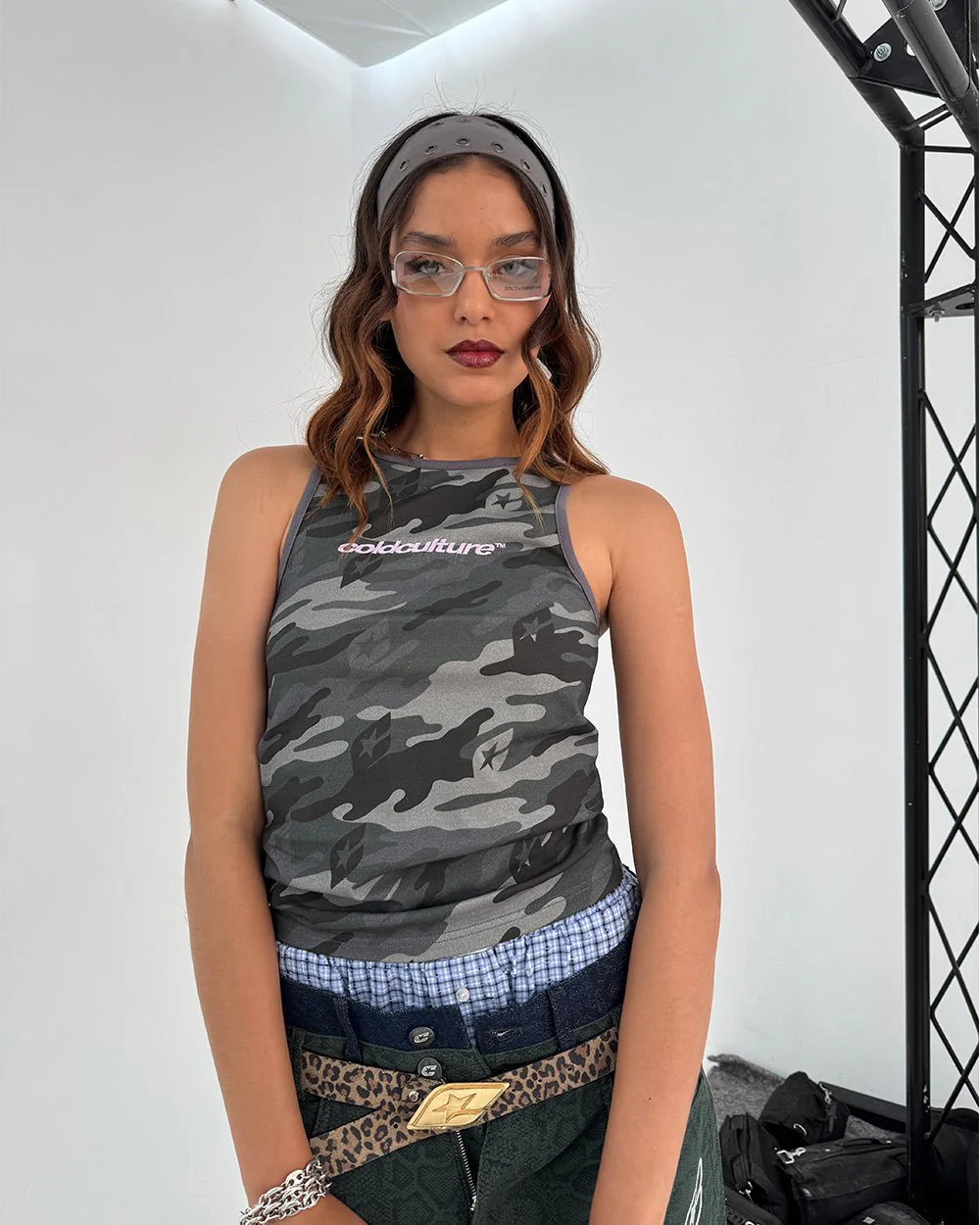 ESSENTIAL TANK TOP CAMO GREY - Image 7