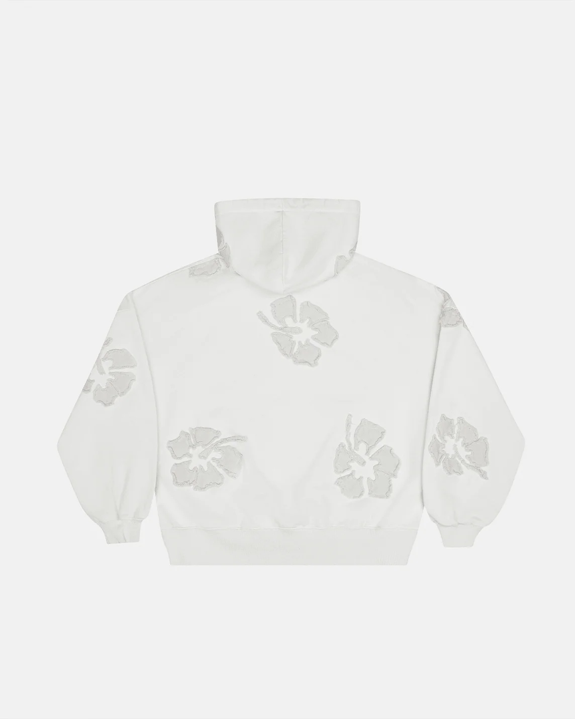 FAKE LOVE HOODIE GREY - Image 3