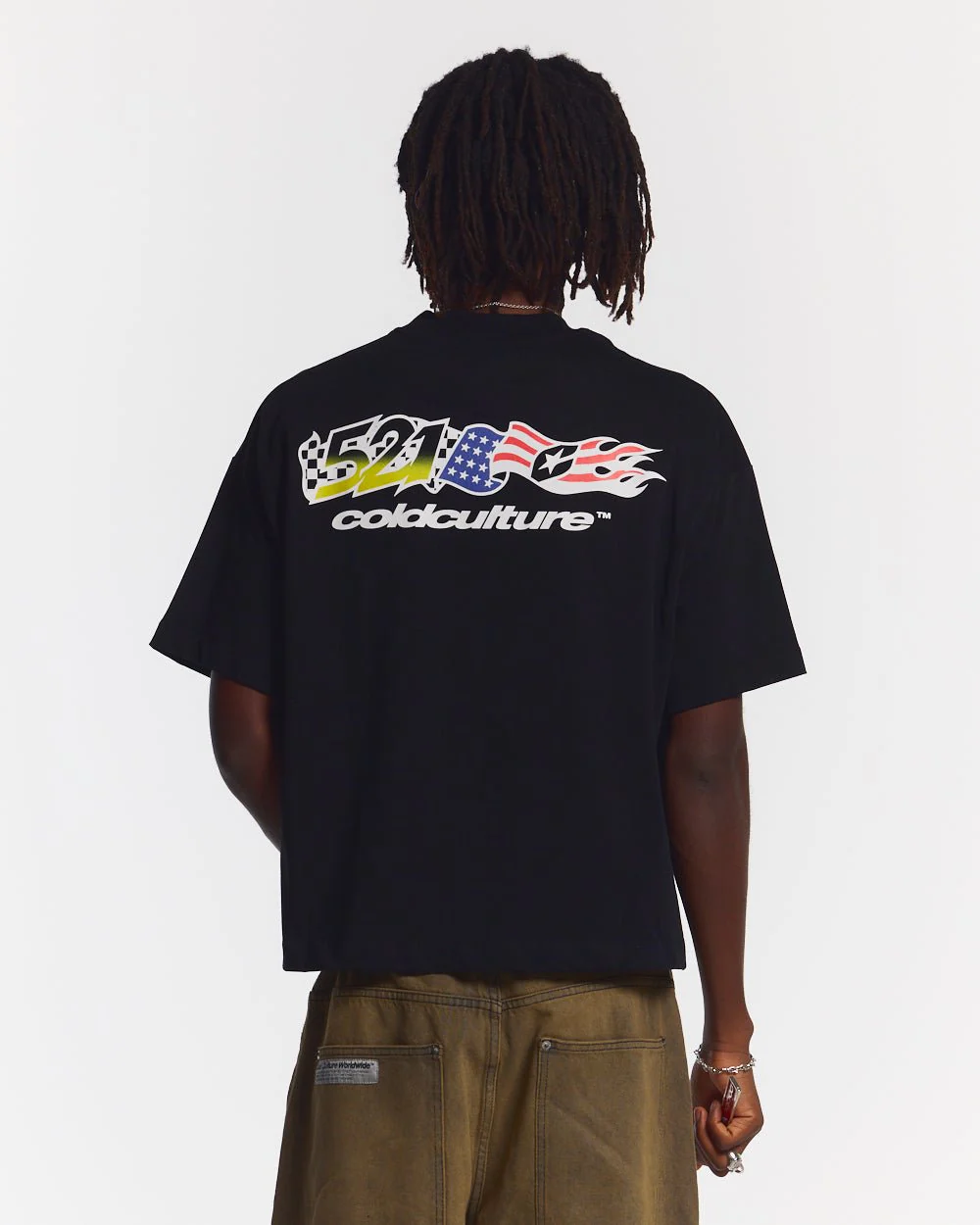 FLAG TEE BLACK - Image 2