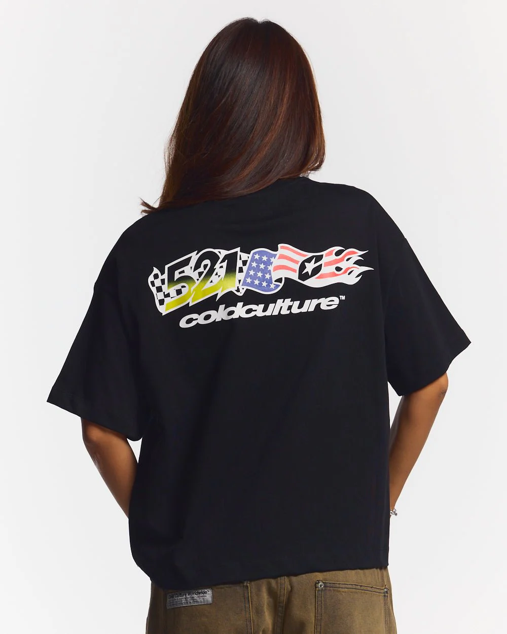 FLAG TEE BLACK - Image 5