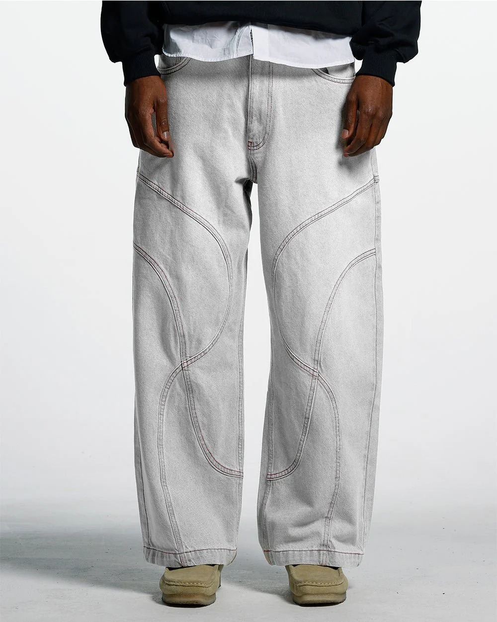 FLEX V2 PANTS LIGHT TITANIUM - Image 3