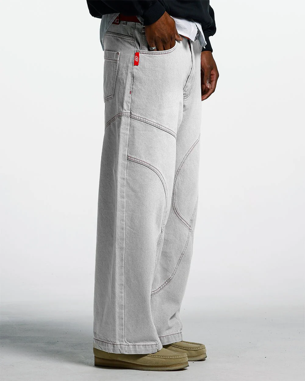FLEX V2 PANTS LIGHT TITANIUM - Image 5