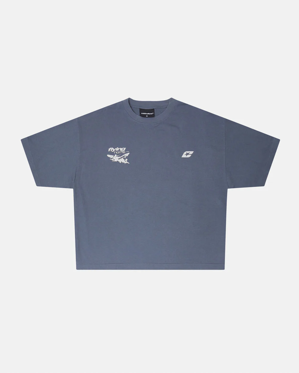 FLYING HOME TEE DOVE GREY - Image 3