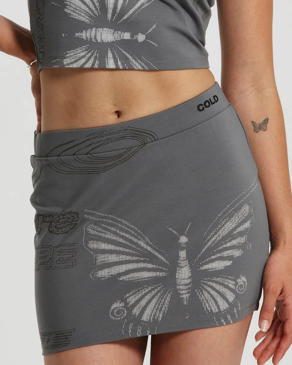 FLYING SKIRT HEAVY GREY - Image 2