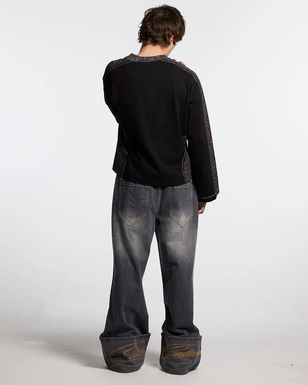 FOLDED V3 PANTS DARK GREY DENIM - Image 6