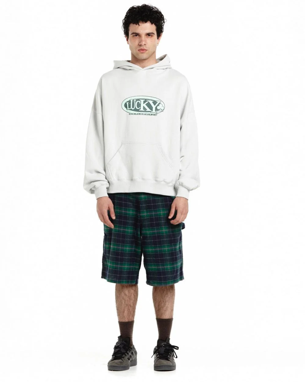 FORTUNE HOODIE PALE GREY - Image 3