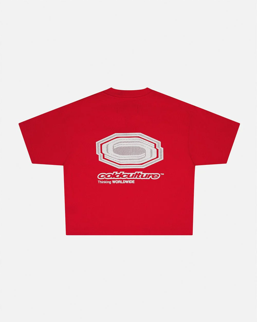 GLITTER TEE RED