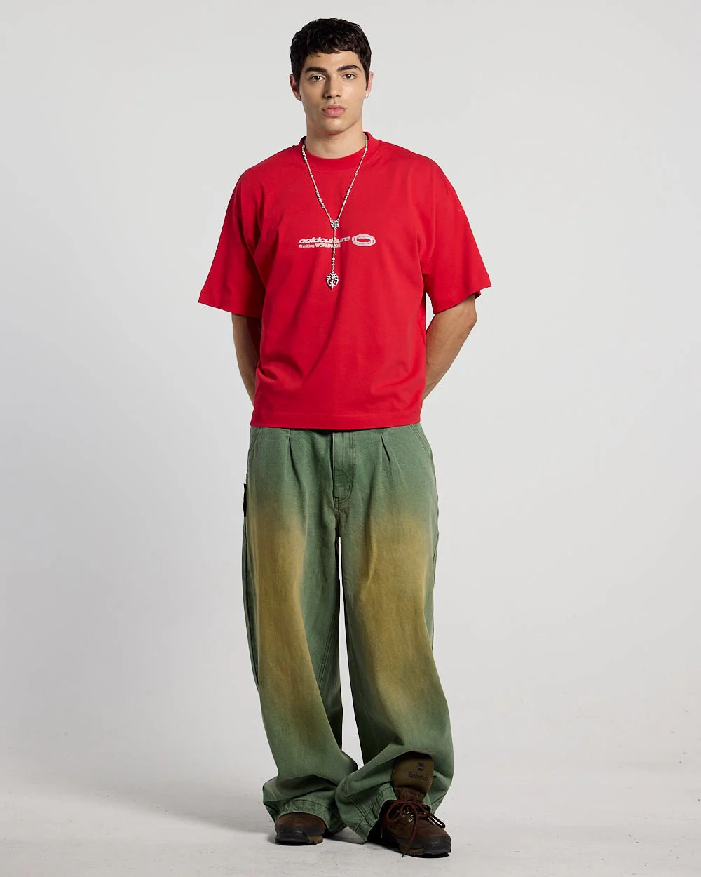 GLITTER TEE RED - Image 4