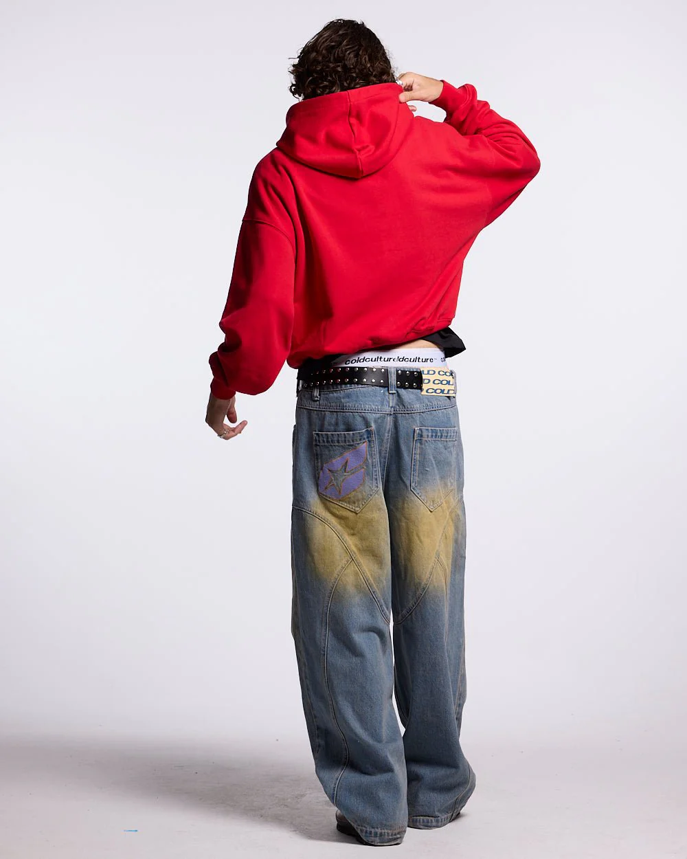 GRAFFITI HOODIE RED - Image 4