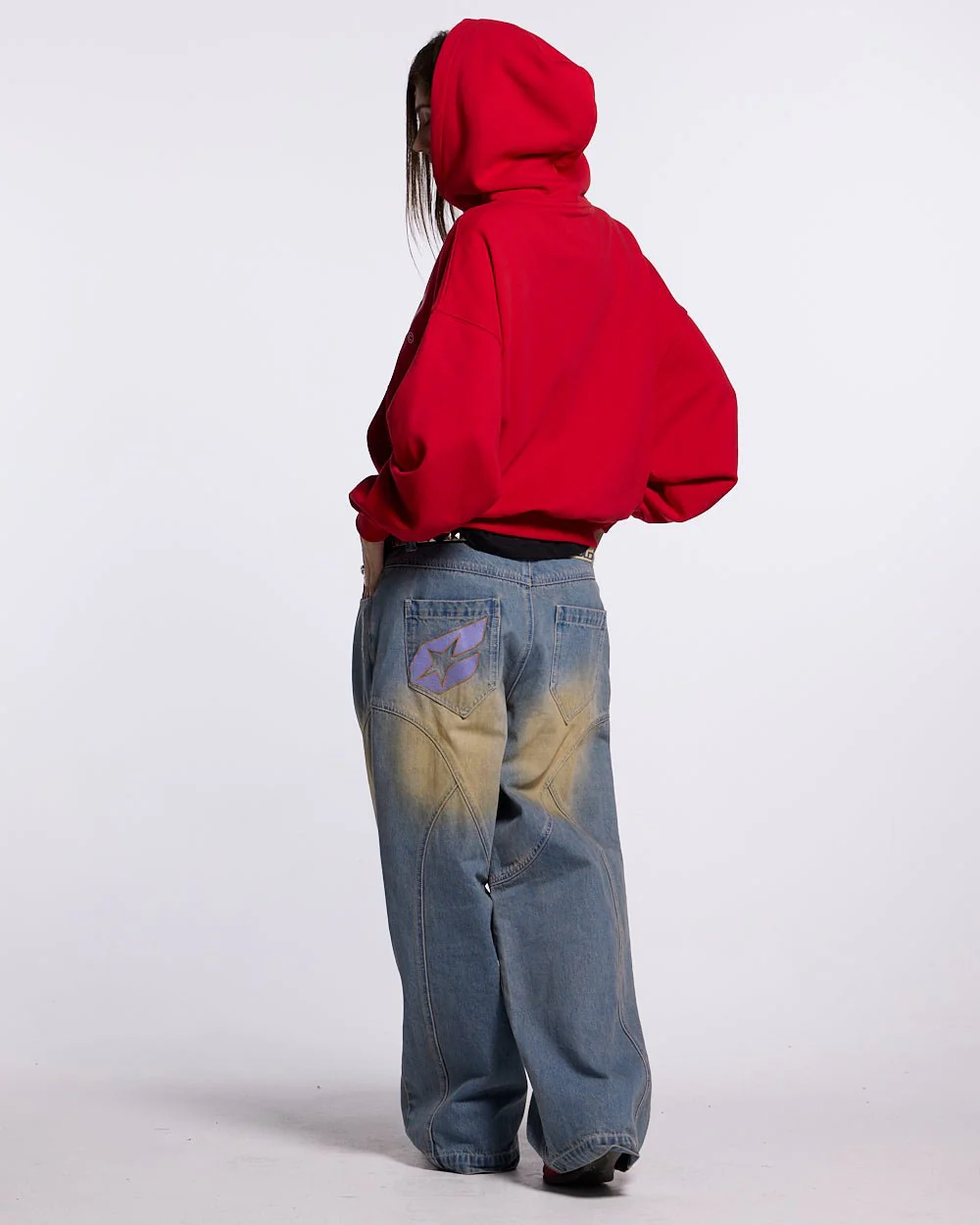 GRAFFITI HOODIE RED - Image 6