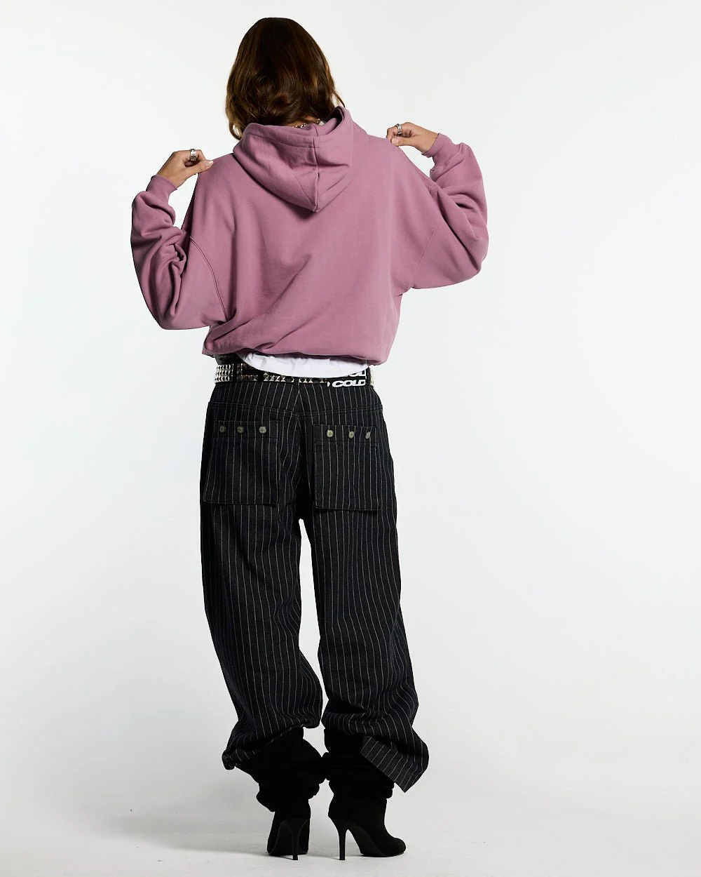 HARPER HOODIE OFF PINK - Image 6