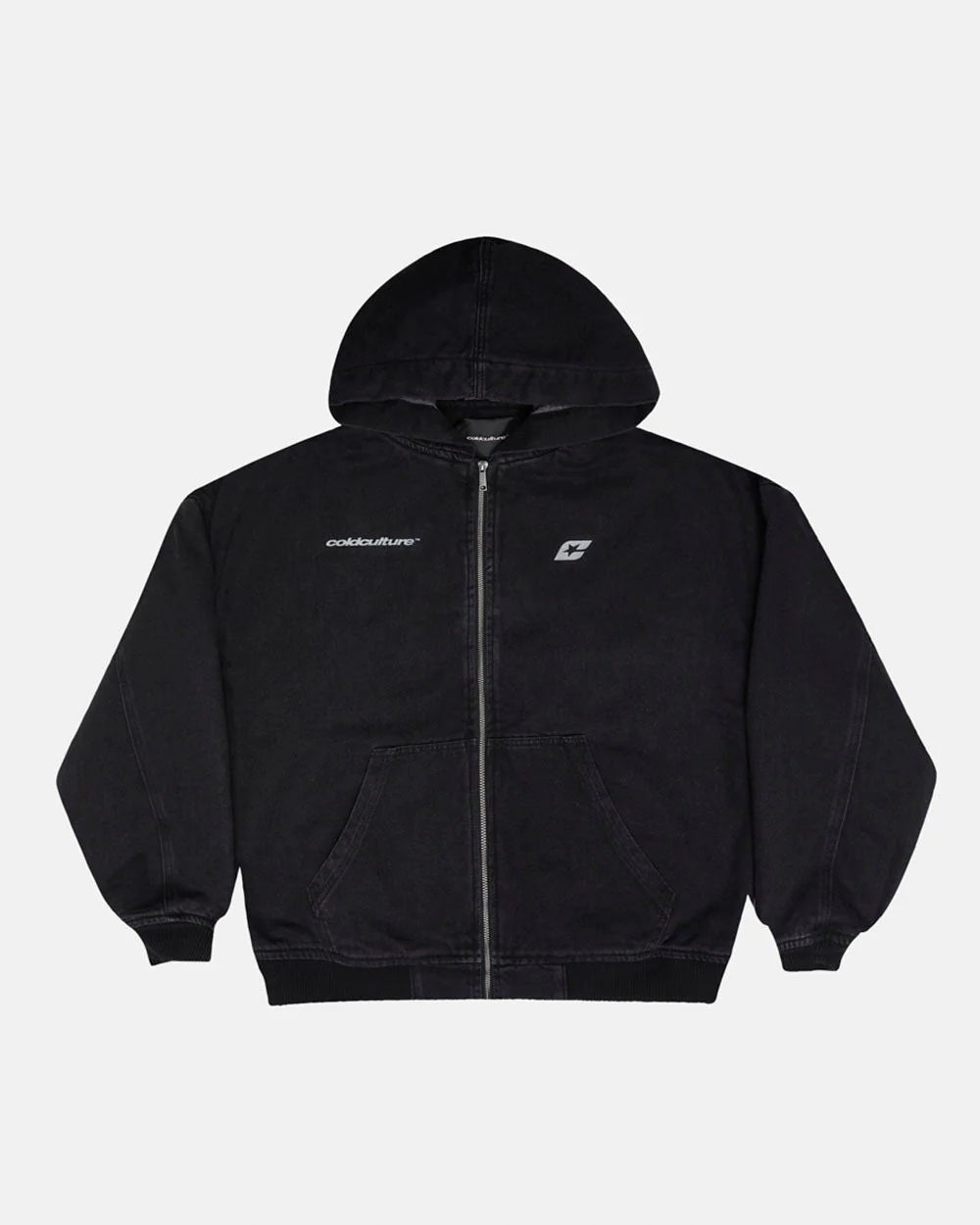 HARPER JACKET FADED BLACK DENIM - Image 2