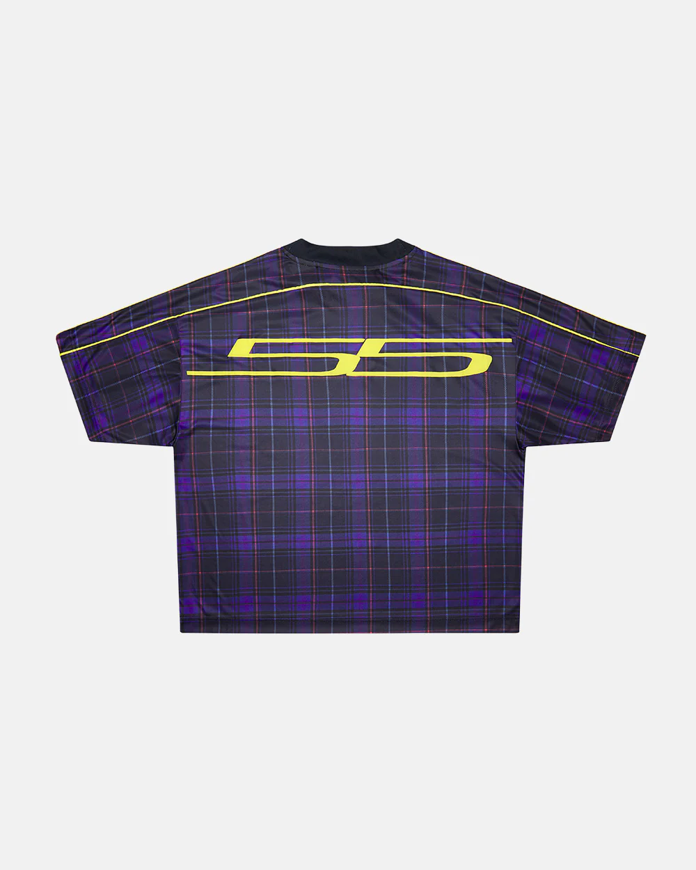 HIGHLANDS PLAID TEE DARK BLUE - Image 2