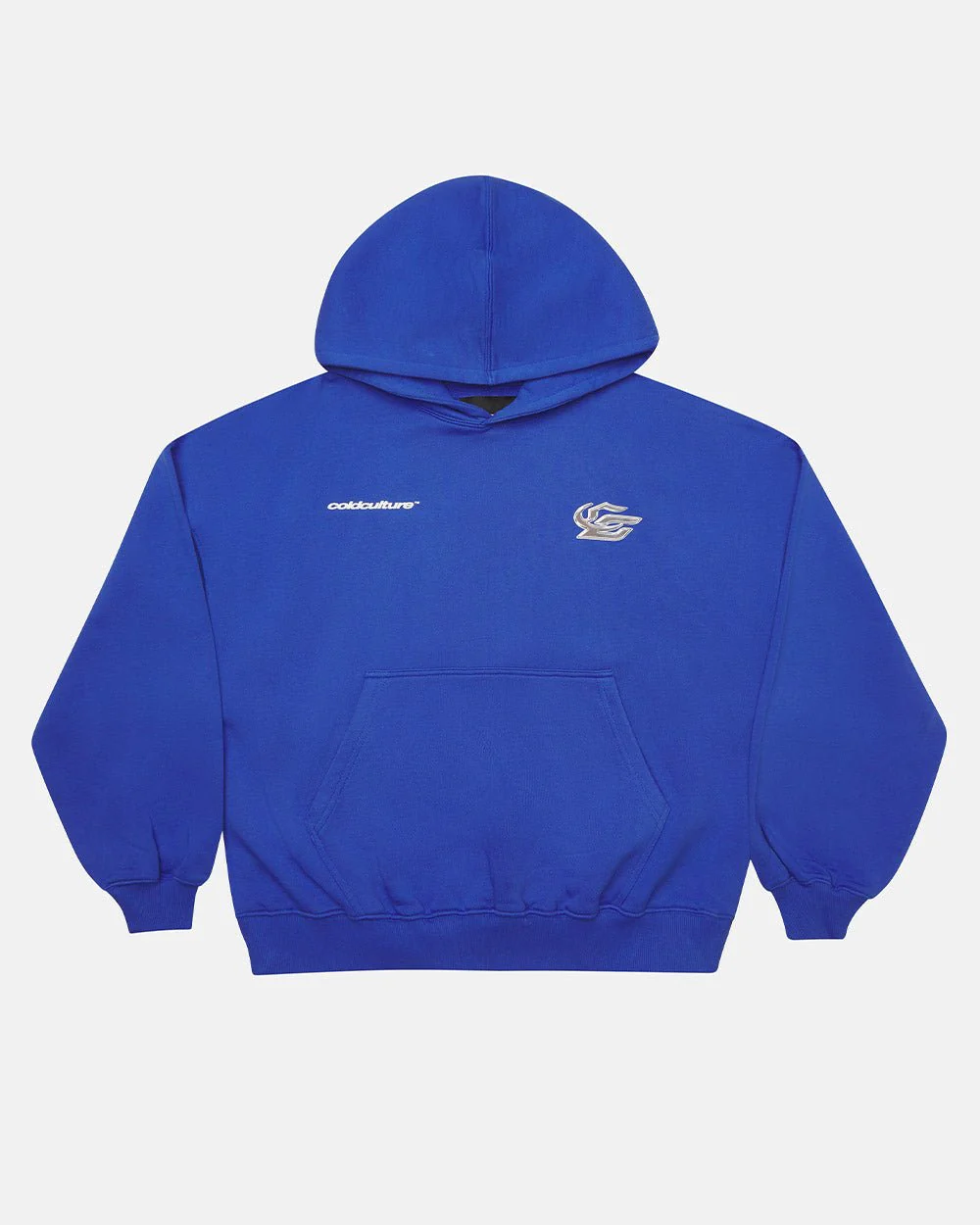 HYPERCHROME HOODIE ELECTRIC BLUE - Image 3
