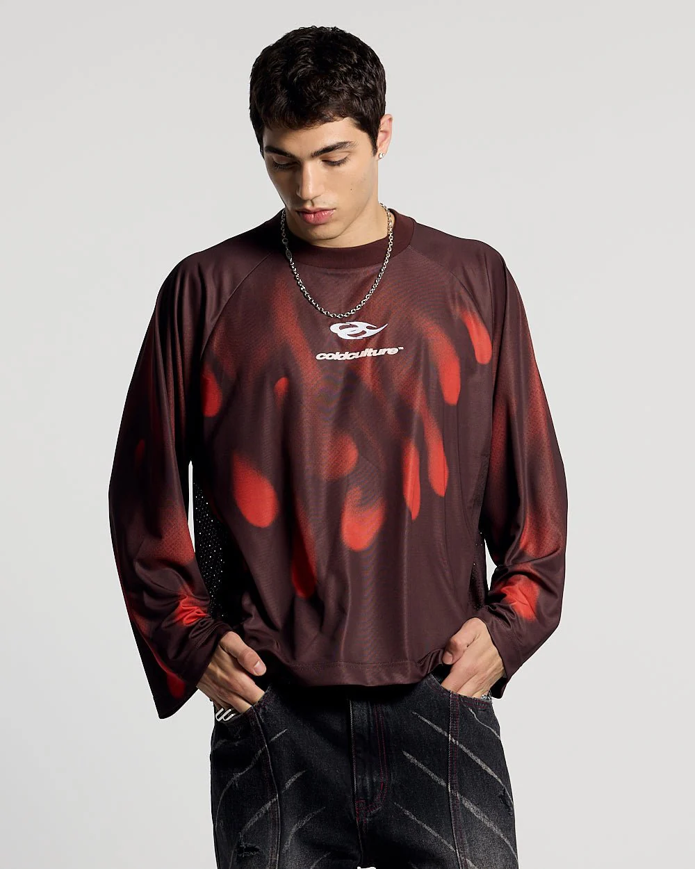 IGNITE LONGSLEEVE BLACK & RED - Image 3