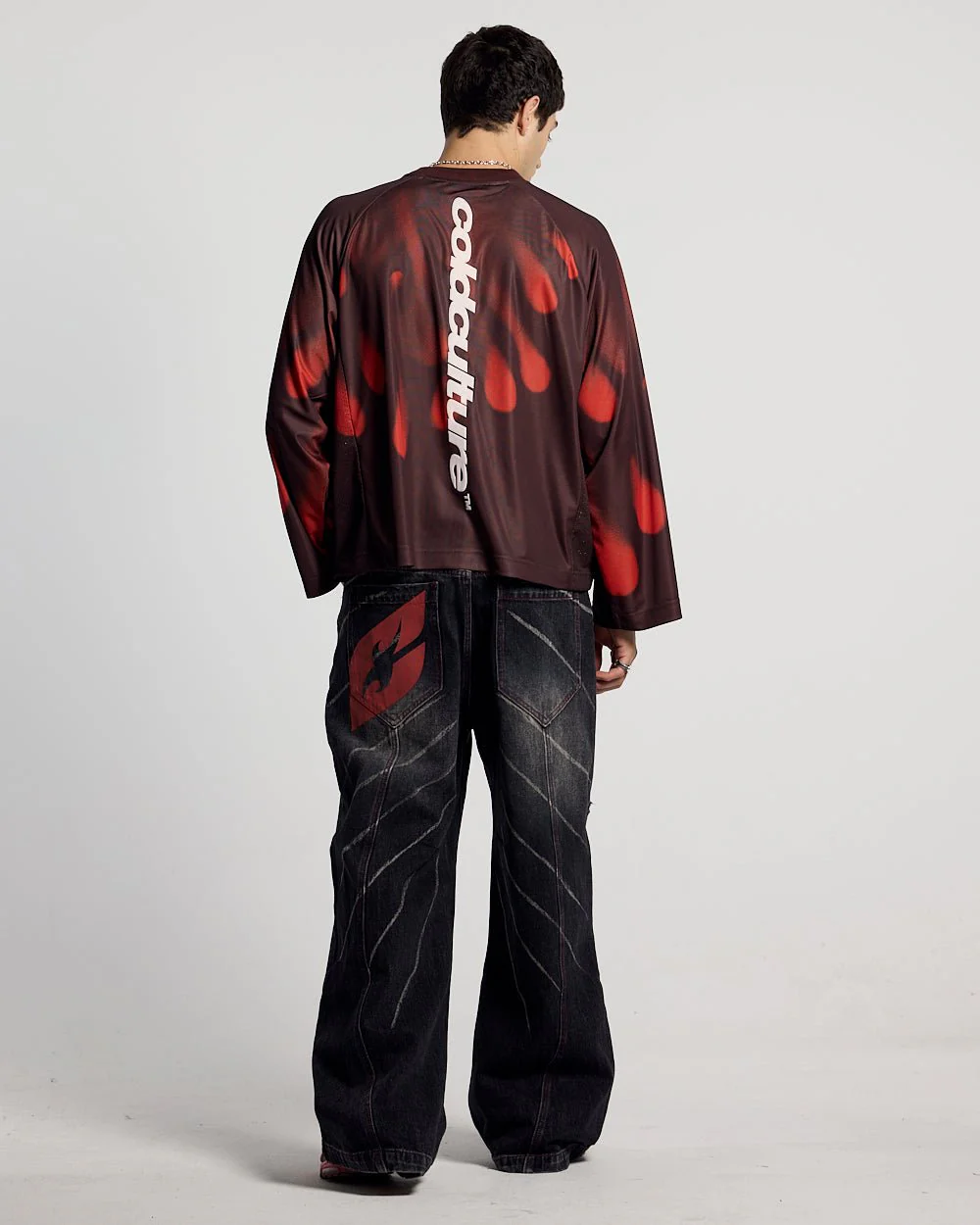 IGNITE LONGSLEEVE BLACK & RED - Image 4