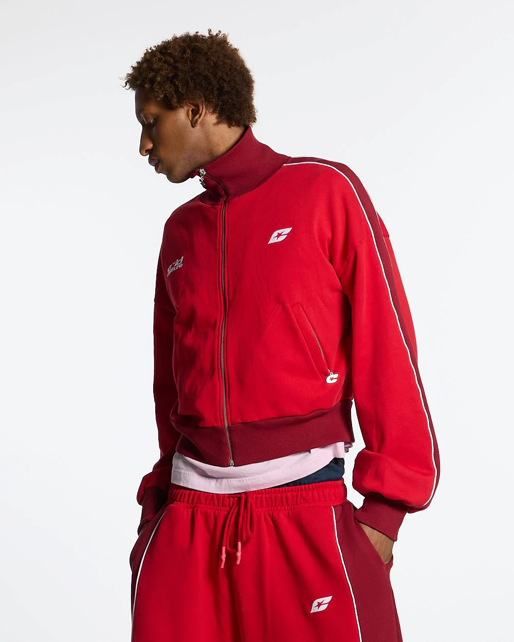 JET LAG JACKET RED - Image 3
