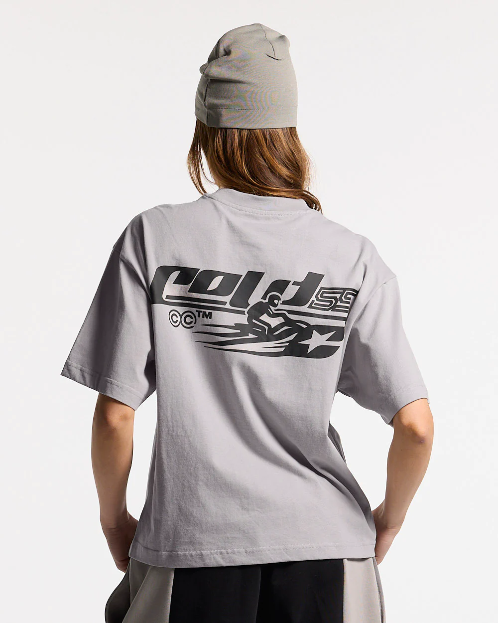JET SKI TEE LIGHT GREY - Image 2