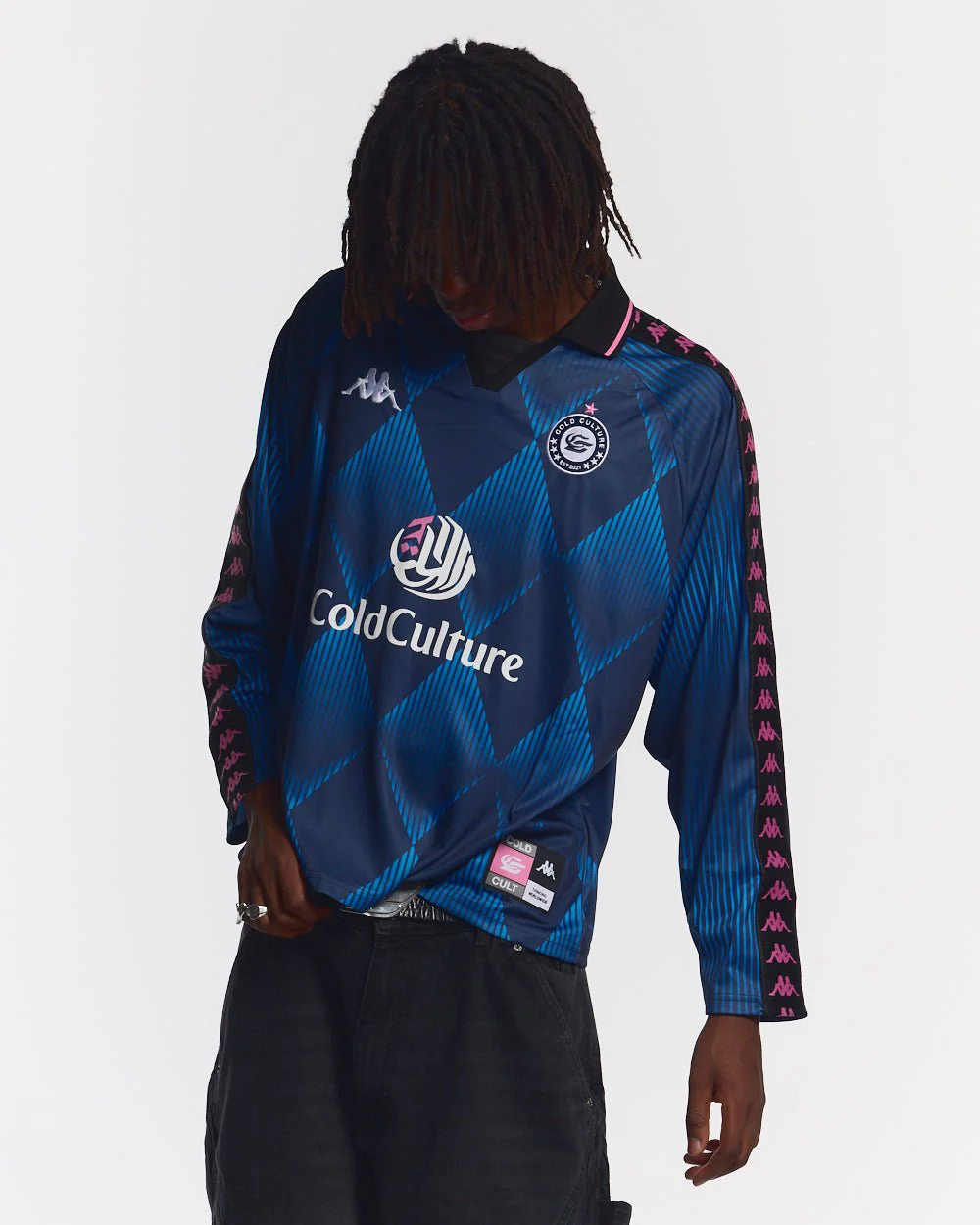 KAPPA X COLD CULTURE LONGSLEEVE BLUE - Image 3