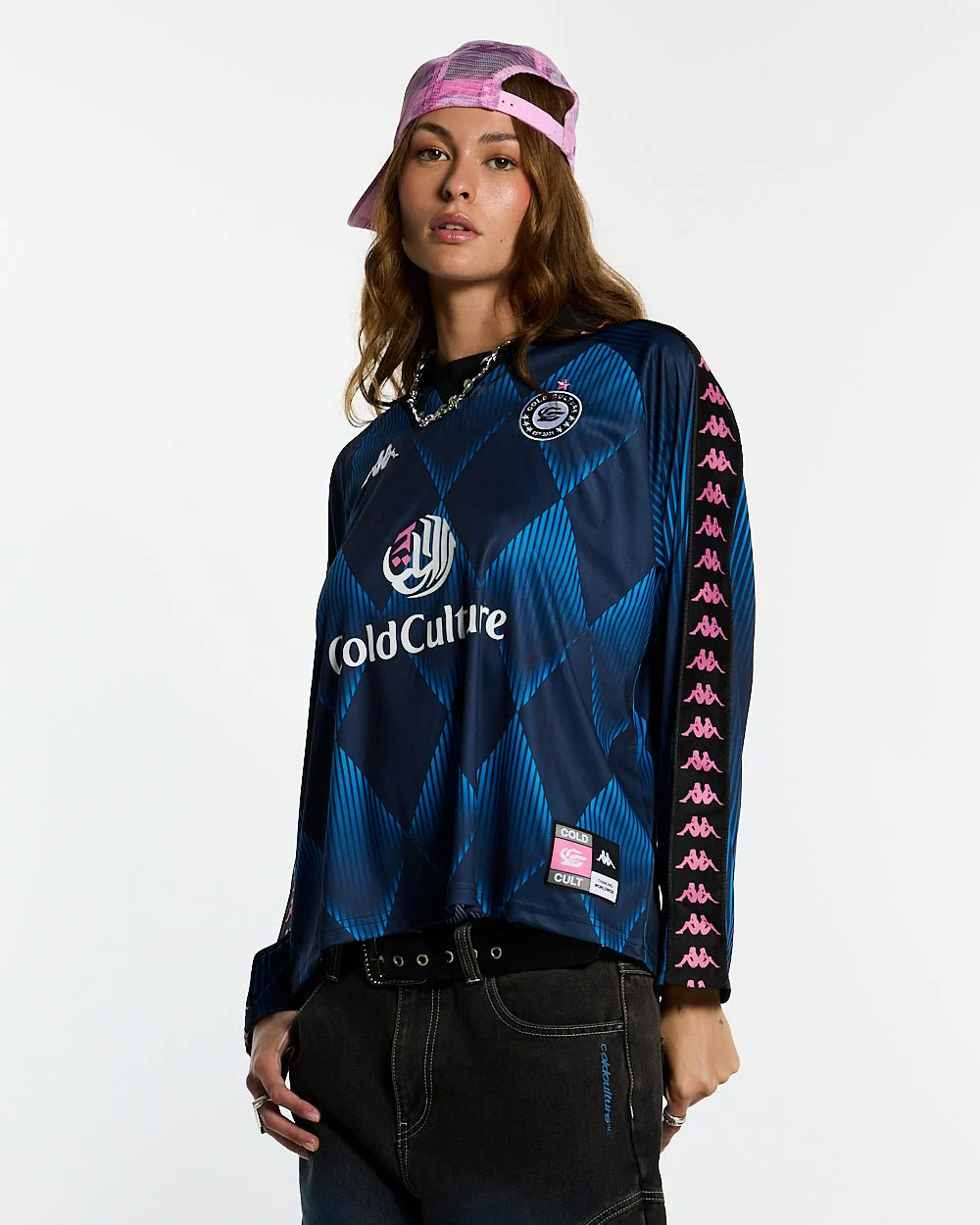 KAPPA X COLD CULTURE LONGSLEEVE BLUE - Image 5