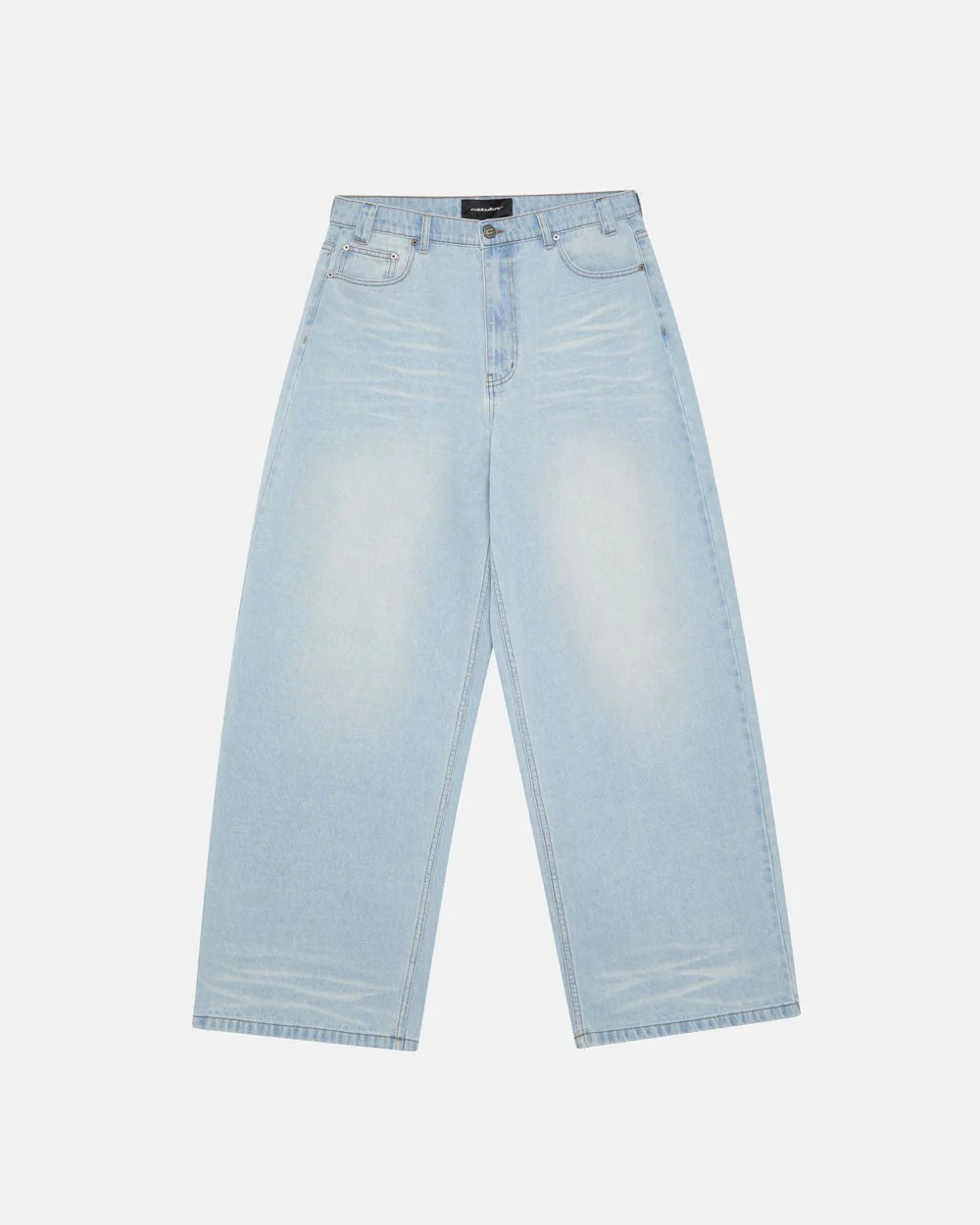 KISSES AND DOLLARS PANTS BLUE DENIM - Image 2