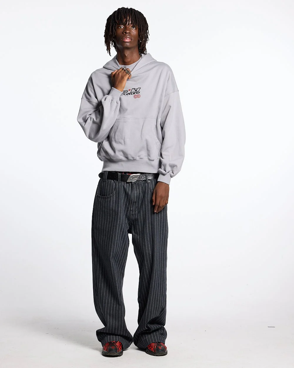 LATE HOODIE GREY - Image 4