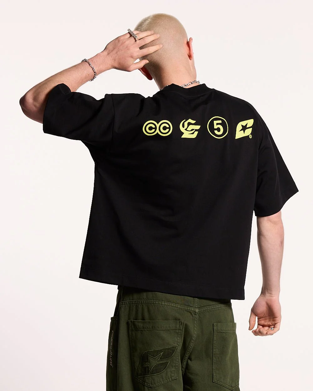 LET'S BOUNCE TEE BLACK - Image 3