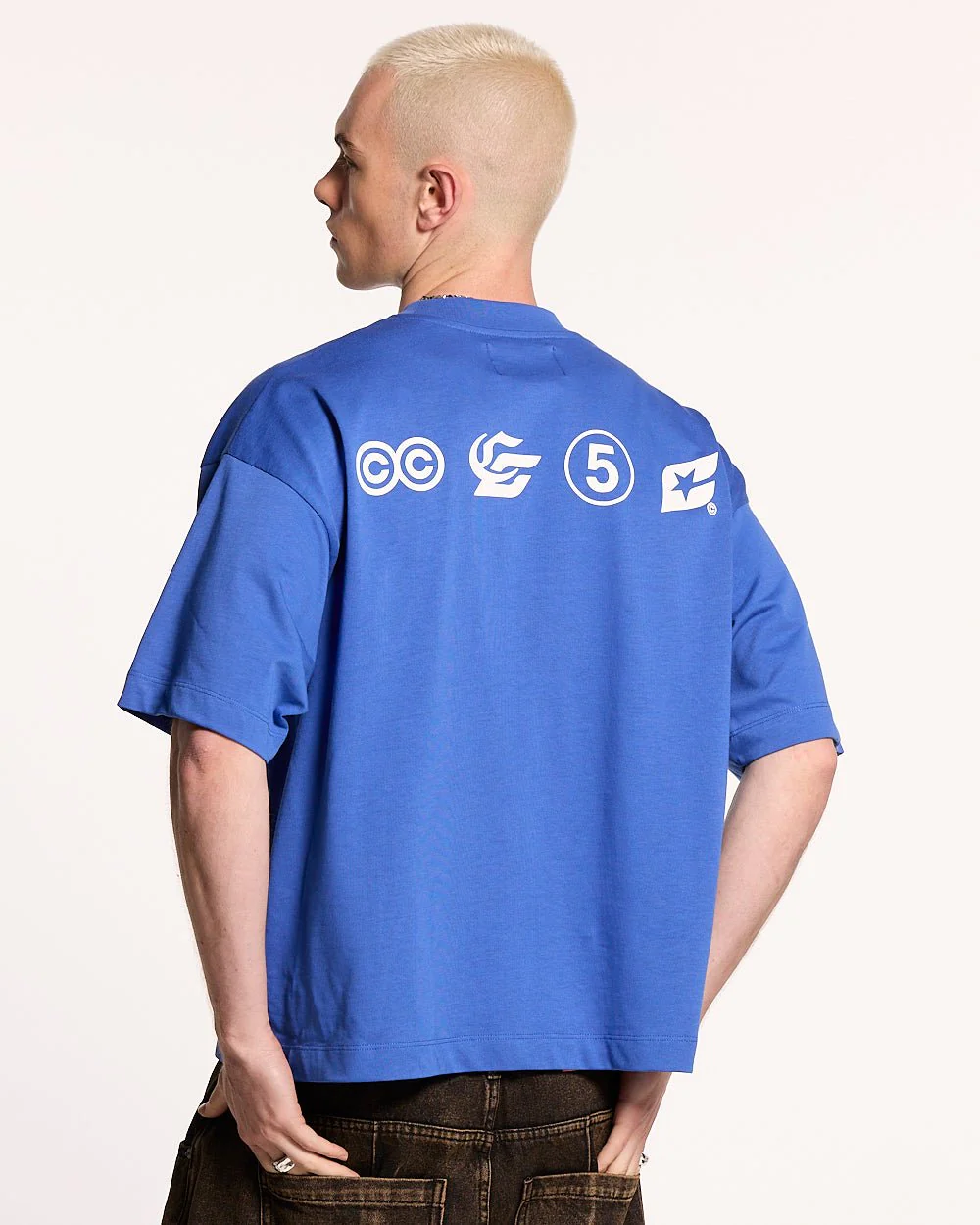 LET'S BOUNCE TEE BLUE - Image 3