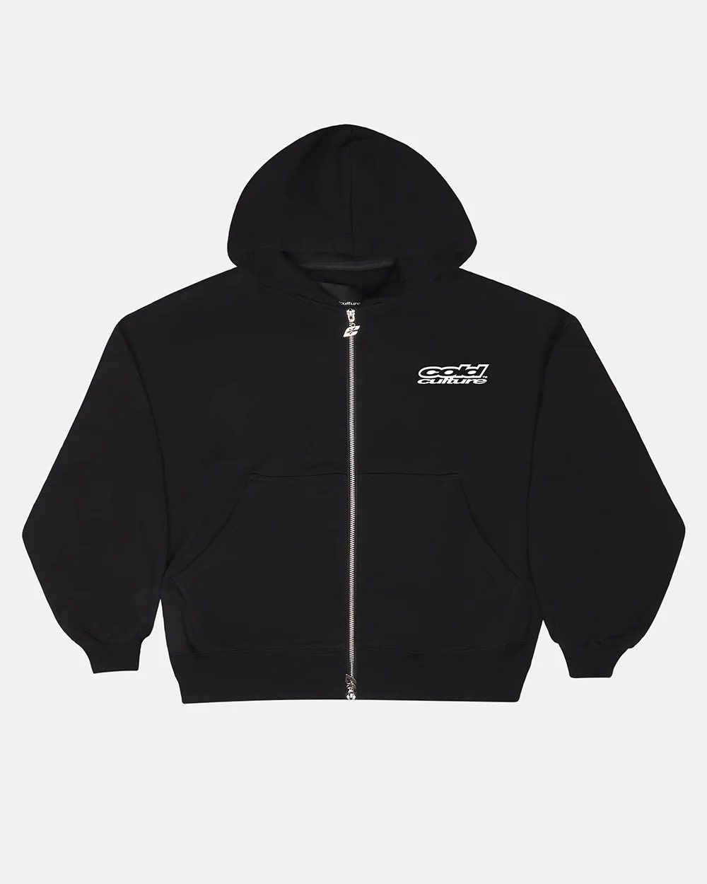 LOLLIPOP ZIP HOODIE BLACK - Image 2