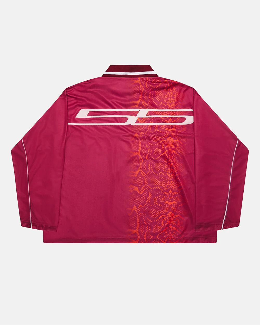 MAMBA SNAKE LONGSLEEVE POLO RED - Image 2