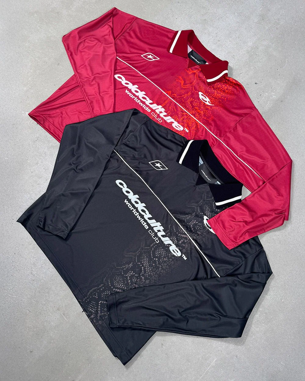 MAMBA SNAKE LONGSLEEVE POLO RED - Image 8