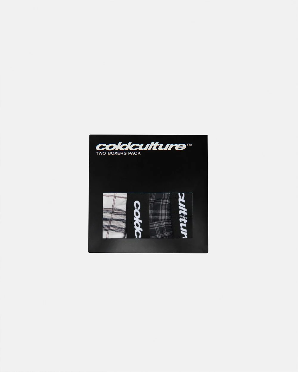 MIDNIGHT BOXERS PACK BLACK CHECKS - Image 6