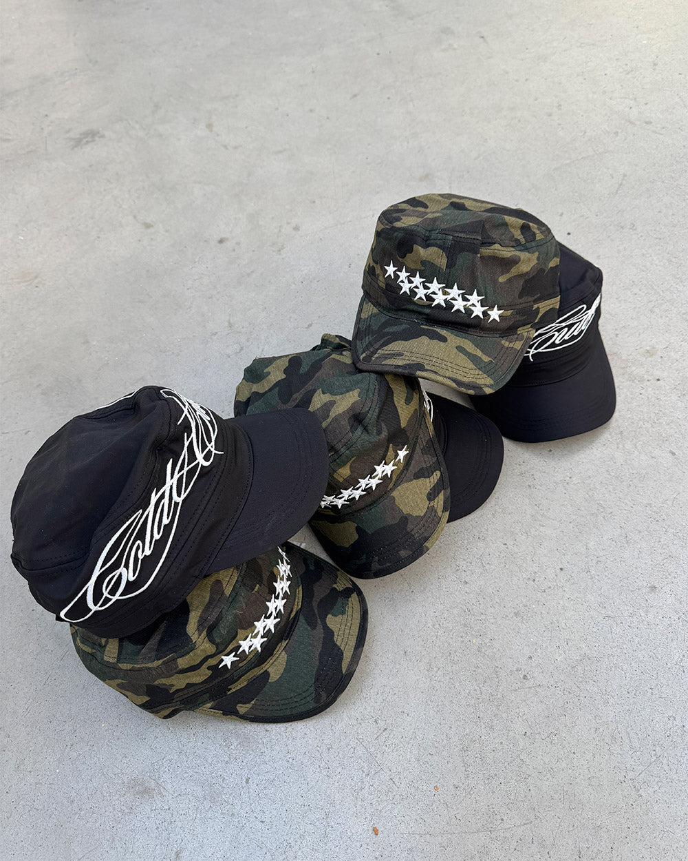MILITARY CAP  DARK CAMO - Image 7
