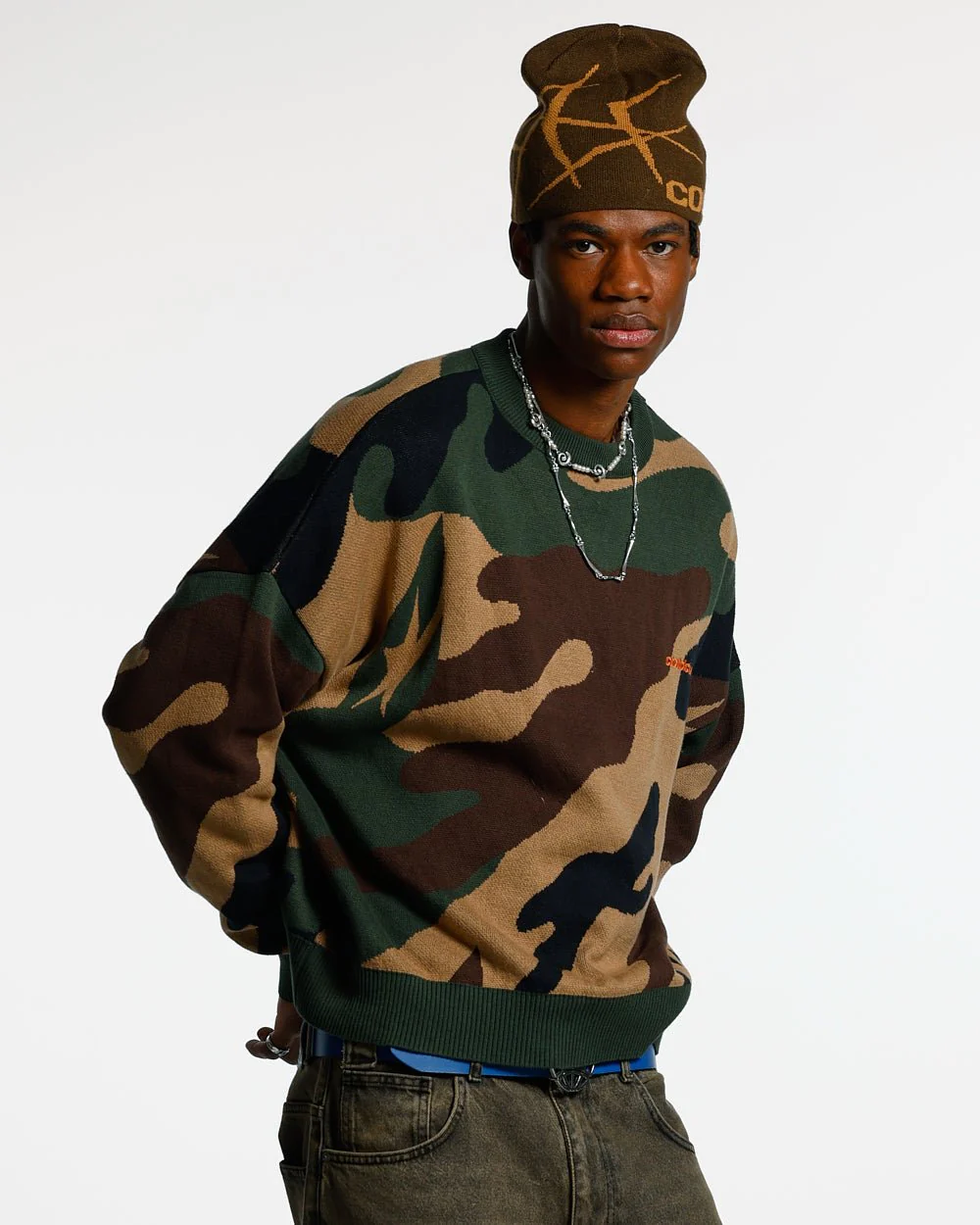 MILITARY KNIT GREEN CAMO - Image 3