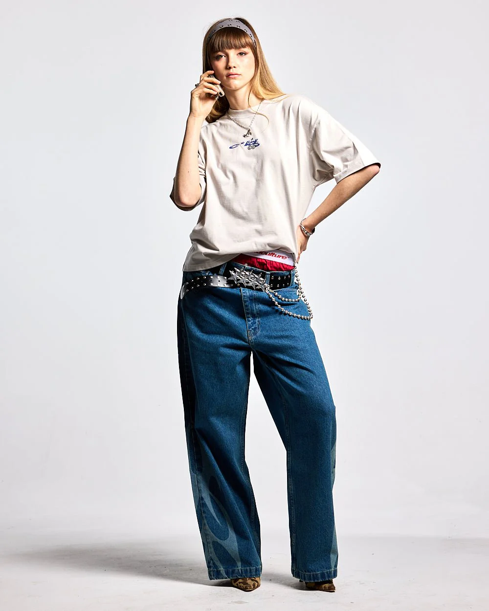 NEOTRIBAL V2 PANTS LIGHT BLUE DENIM - Image 5