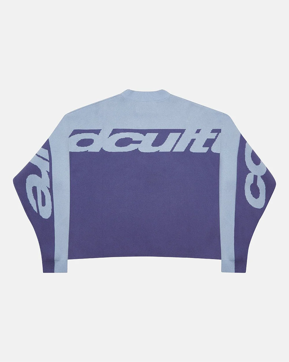CURVED KNIT BLUE