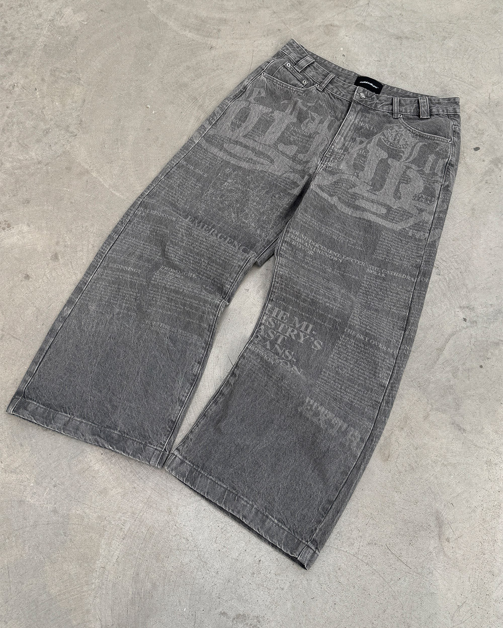 NEWSPAPER V3 PANTS GREY - Image 10