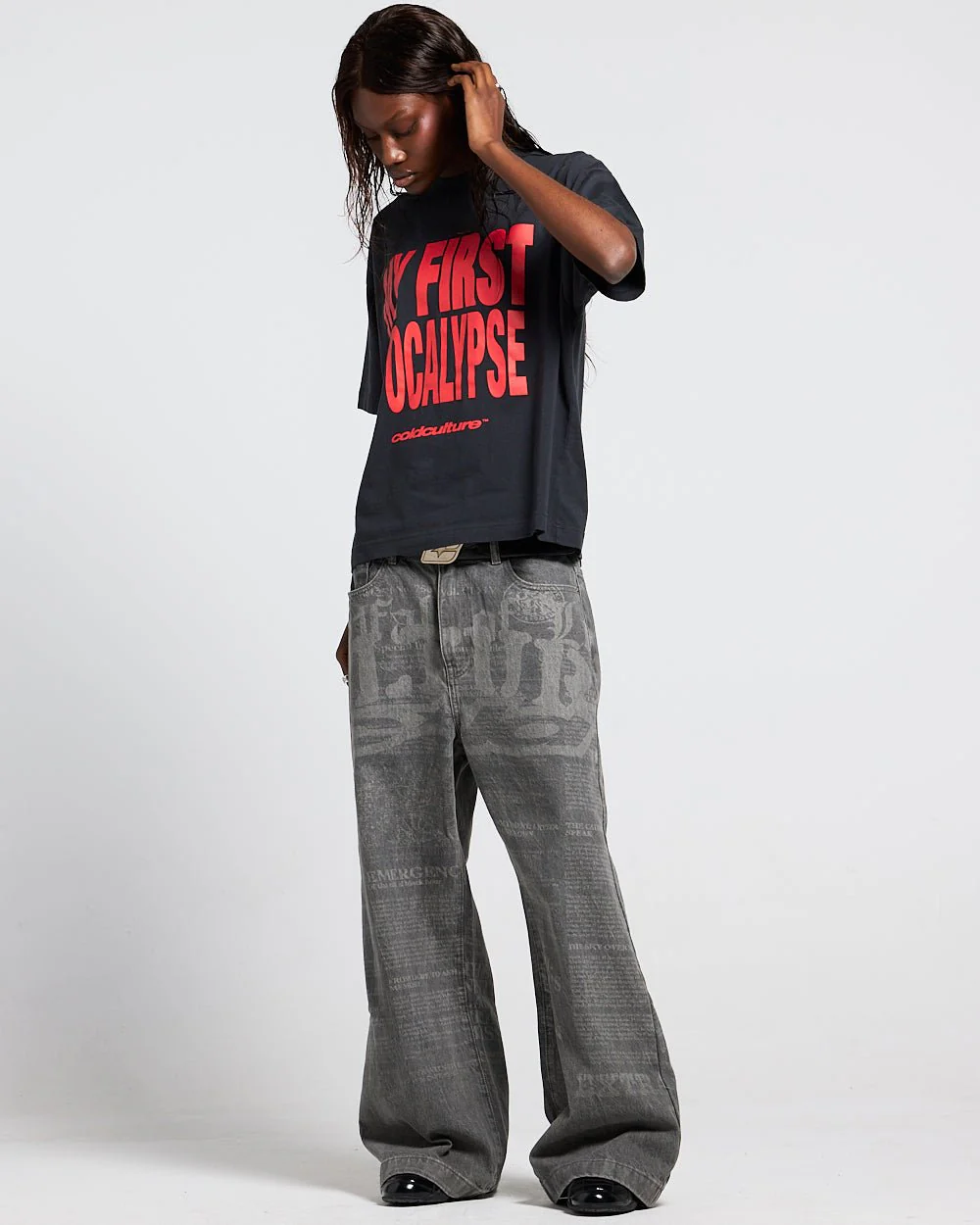 NEWSPAPER V3 PANTS GREY - Image 7